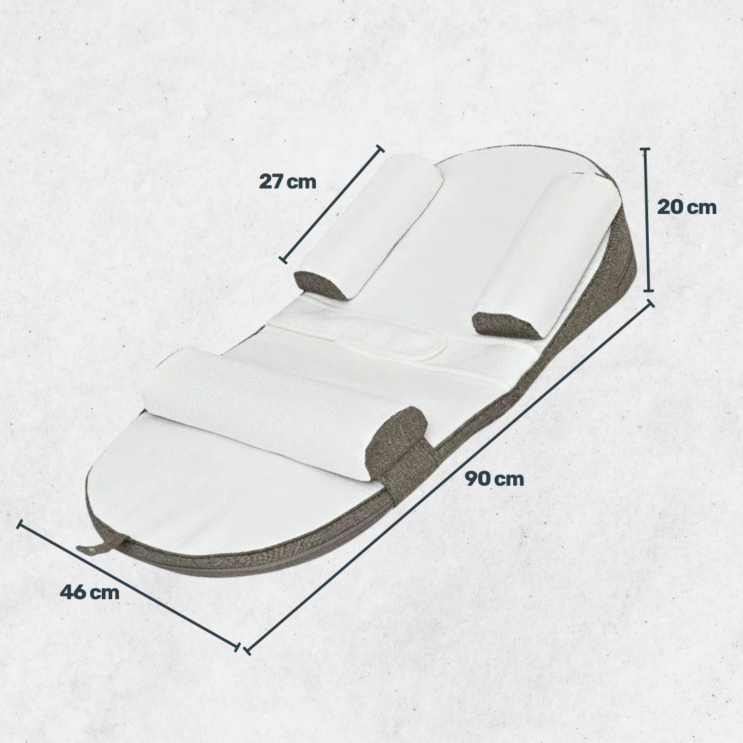🌙 Lemounou Zenplace – Matelas inclinable & portable pour bébé