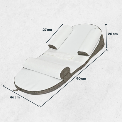 🌙 Lemounou Zenplace – Matelas inclinable & portable pour bébé
