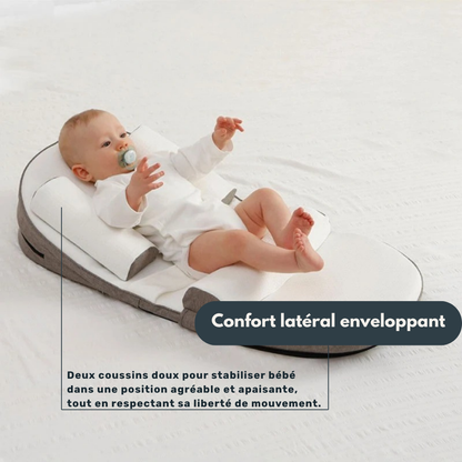 🌙 Lemounou Zenplace – Matelas inclinable & portable pour bébé