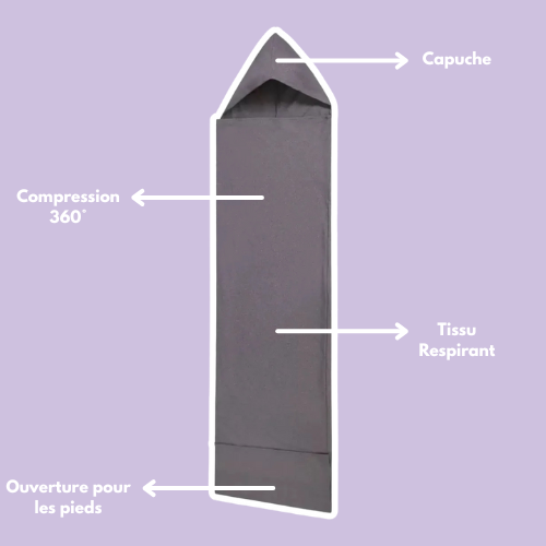 Lemounou - Mini Cocon - Un cocon qui aide le corps à se détendre.