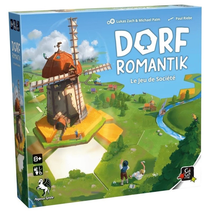 Boîte du jeu Dorfromantik