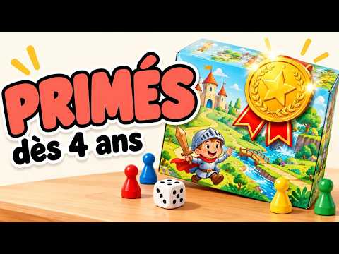 Meilleurs jeux de société pour enfants 2026 : 6 jeux primés dès 4 ans