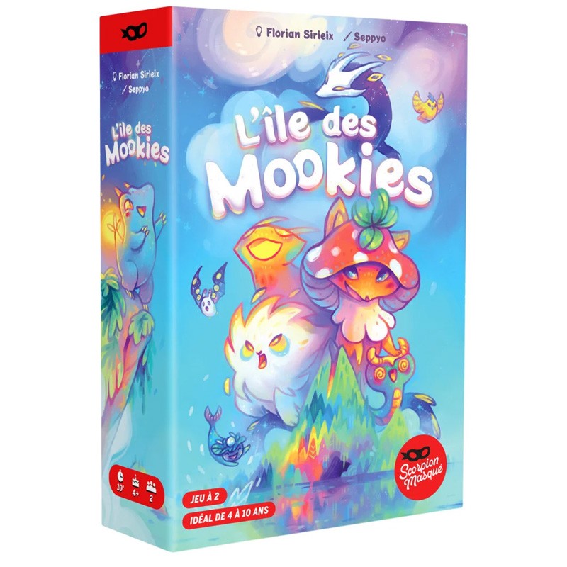 Boîte du jeu L'Île des Mookies