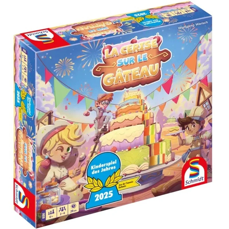 Boîte du jeu La Cerise sur le Gâteau