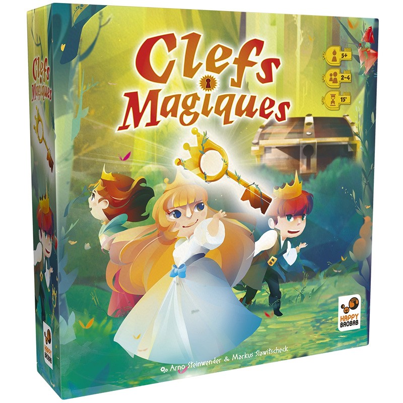 Boîte du jeu Clefs magiques