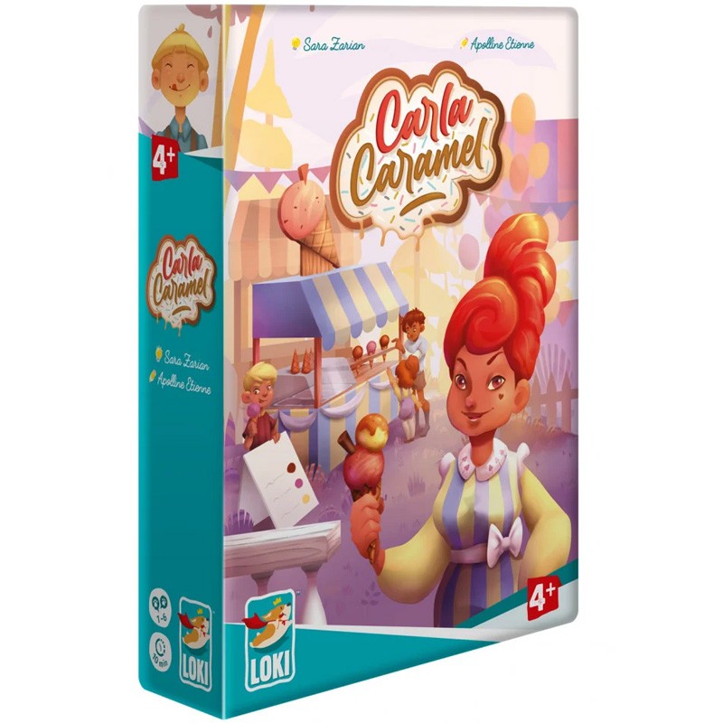 Boîte du jeu Carla Caramel