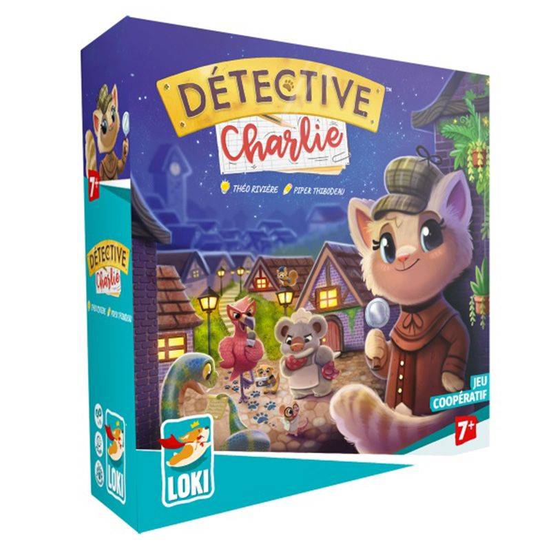 Boîte du jeu Détective Charlie
