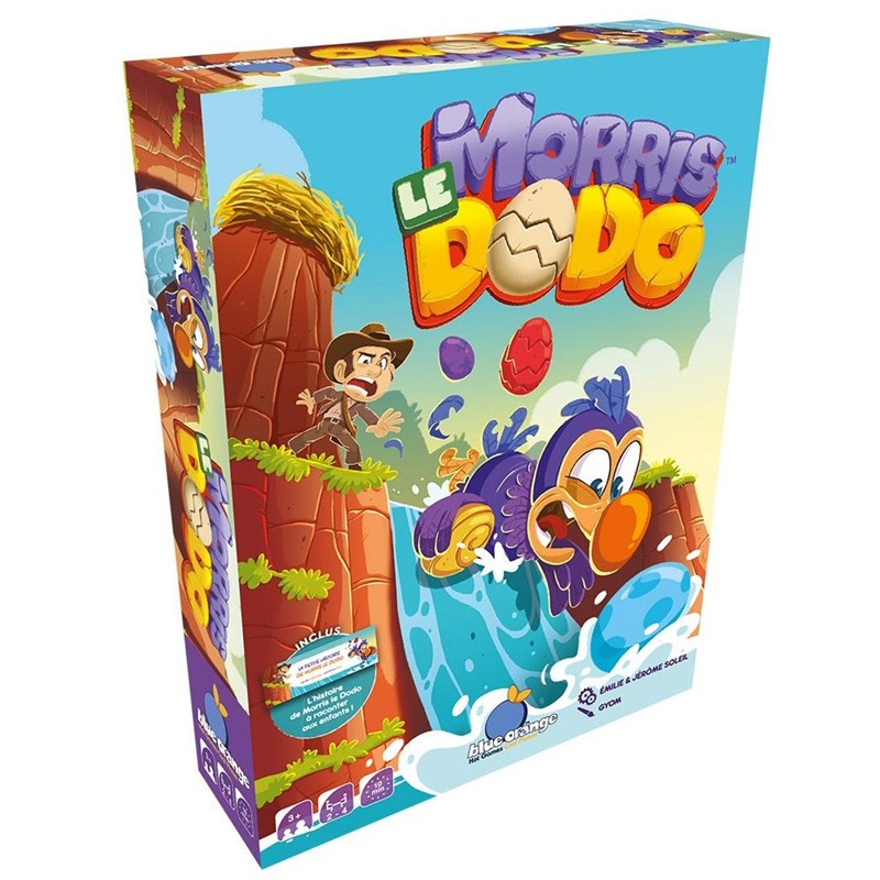 Boîte du jeu Morris le Dodo