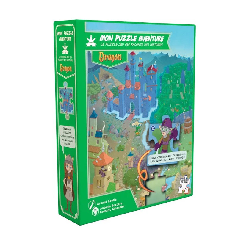 Boîte du jeu Mon Puzzle Aventure Dragon
