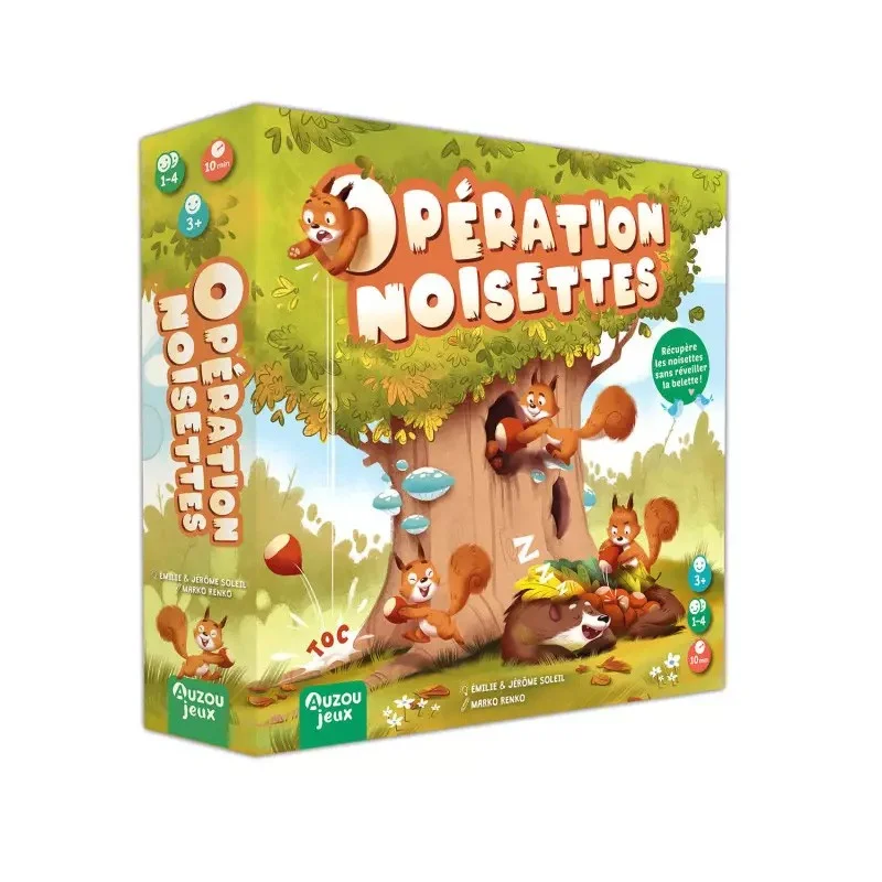 Boîte du jeu Opération Noisettes