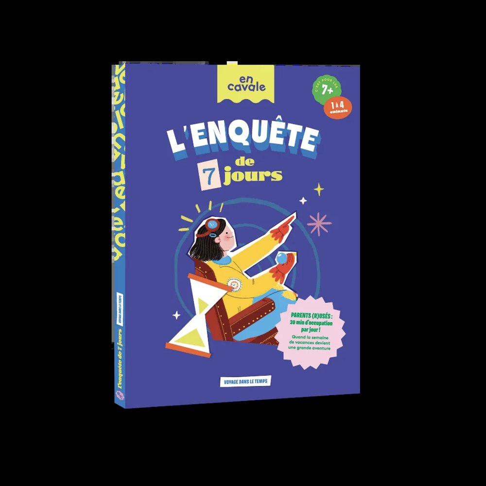 Boîte de L'Enquête des vacances d'En Cavale